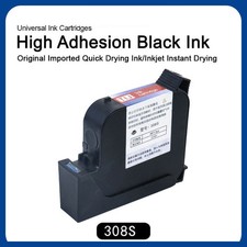3 Pack25.4mm TIJ Solvent Ink Cartridge Black 42ml for Handheld Inkjet Coder picture