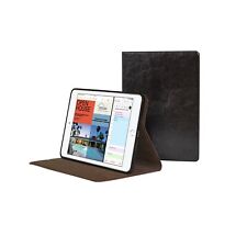 iPad Mini 5 Genuine Cowhide Leather Folio Stand Case Cover w/ Sleep-Wake  picture