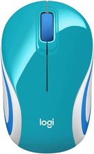 Logitech Wireless Mini Mouse M187, Pocket Sized Ultra Portable Mouse, Teal (3EA) picture
