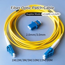 Fiber Optic Patch Cable LC/UPC-LC/UPC 1M-20M 3.0mm/2.0mm Duplex Mode LSZH picture