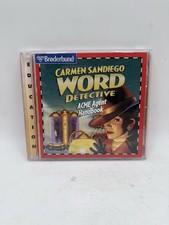 Broderbund Carmen Sandiego WORD DETECTIVE ACME Agent Handbook CD-ROM picture