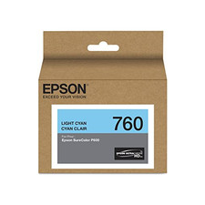 Epson 760 Ink Light Cyan for SureColor P600 Printer, Ultrachrome HD picture