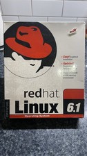 Red Hat Linux 6.1 Deluxe Edition Big Box Set 1999 – New/Unopened, CDs & Manuals picture