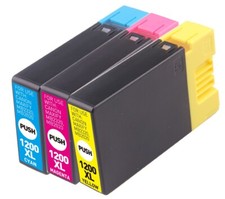 3 Pack CMY Printer Ink fits PGI-1200XL Canon Maxify MB2120 MB2720 MB2020 MB2320 picture