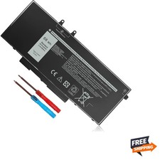 High-Performance 68Wh 3HWPP Dell Laptop Battery with Tools and Manual Included picture