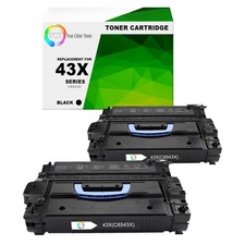 TCT 2 Black C8543X 43X High Yield Toner Cartridges For HP LaserJet 9000 9050 picture