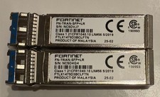 Lot Of 2x Fortinet FN-TRAN-SFP+LR 10GE SFP+LR 10GBASE-LR 1310nm 10km dual LC SMF picture