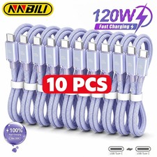 10-Pack USB-C Charging Cable 120W Fast Charging Braid Charging & Data picture