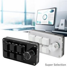 6-Key Programmable Mechanical Keypad With Knob For Gaming & Office USB-C picture