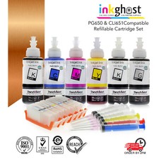 Refillable ink cartridge for Canon MG7560 7160 6360 IP8760 PGI-650 CLI-651 XL picture