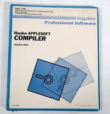 Vintage Hayden Applesoft compiler Apple II 5.25