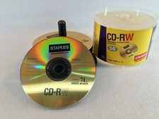29 Staples New Blank CD-RWs  picture
