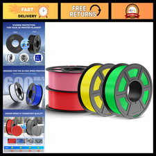 High-Speed 3D Printer Filament Bundle 1.75mm, 1.1kg, 4-Pack, PLA Quality picture