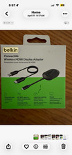 Belkin ConnectAir Wireless HDMI Display Adapter USB-C to HDMI 1080p@60Hz Black picture