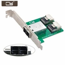 CY Dual Ports Mini SAS HD SFF-8644 to Internal Mini SAS SFF-8087 PCBA Adapter picture