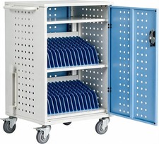 Laptop Charging Cart for 16/20/32 Devices Mobile Station for 15.6-inch Laptops picture