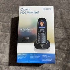 NEW SEALED Ooma HD2 Phone Handset Add-On With Charging Base picture