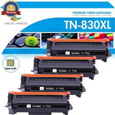 4x TN830XL Toner Cartridge For Brother 830 DCP-L2640DW L2760DW HL-L2405W L2820DW picture