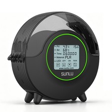 SUNLU Dryer Box S2 Upgraded With Fan,Black,360° Heating Around,Filament Holder picture