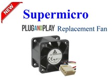 1x Replacement Fan for Supermicro E300-9D-4CN8TP  40x28mm 4-Pin picture