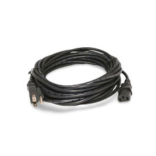 25ft Universal Power Cord NEMA 5-15P to IEC320C13 18 AWG - Black picture