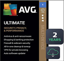 AVG Ultimate 2024- VPN+TUNE UP  (1 Device, 2 YEARS) GLOBAL KEY/ FAST DELIVERY/ picture