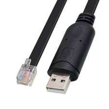 USB to RJ12 6P6C PLC Programming RS232 Serial Cable Ftdi ft232rl Chip picture