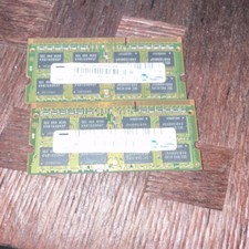 WORKING Samsung DDR2 SO-DIMM PC2-5300S 2GB (2x1GB) Laptop RAM M470T5663QZ3-CF7 picture