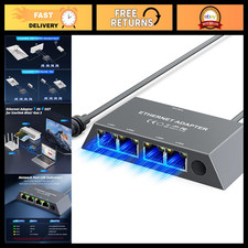 Multi-Port Ethernet Adapter for Starlink Standard 4X, Gen 3 & Mini - High-Speed picture