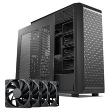 DARKROCK Classico Storage Master Case ATX Computer Case Mid Tower w/ 4x120mm Fan picture
