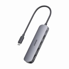 New Anker USB C Hub, 5-In-1 USB Hub for Laptops, 4K HDMI Multiport Adapter 90W picture