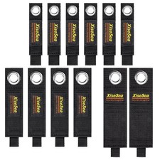 12-Pack Heavy Duty Storage Straps, Hook and Loop Storage Straps with Handle –... picture