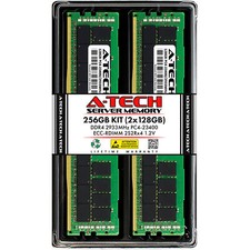 A-Tech 256GB 2x 128GB 2S2Rx4 4Rx4 PC4-23400 2933 ECC REG RDIMM Server Memory RAM picture