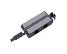 Bykski PCI Slot Pass Through Dual G 1/4 Female to Female Connector for Extern... picture
