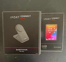 iPort Connect Pro BaseStation Dock + Case Black Magnetic iPad mini 6th Gen 72352 picture
