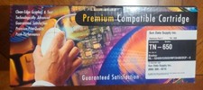 Brother Compatible TN-650 TN650 Toner Cartridge by Sun Data Supply picture