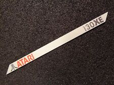 Atari 130XE Label / Logo / Sticker / Badge brushed aluminum 162 x 10 mm [293e] picture