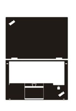 Carbon Vinyl Sticker Skin Cover for Lenovo ThinkPad X1 Yoga 1st gen 2015-2022 picture