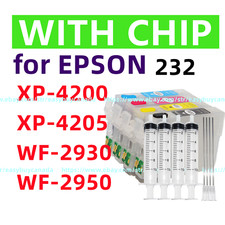 Empty refillable Ink Cartridge T232 232 XL w chip xp4200 xp4205 wf2950 wf2930 * picture