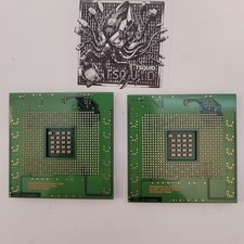 Pair Intel Xeon SL6EP Processor 2.40GHz 512K 400MHz 1.50V Socket 603 picture