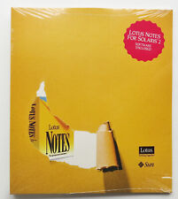 SEALED 1995 Computer Software LOTUS NOTES for SOLARIS 2 Sun SPARC Server MAC ? picture