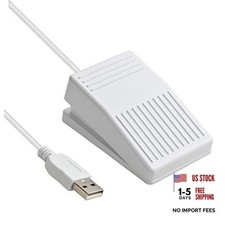 Upgraded USB Foot Pedal Switch Optical Full Quiet No Tactile Feel Sound Quick picture