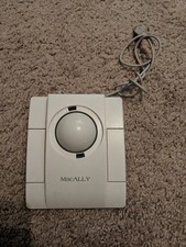 Macally Trackball gray grey mouse serial no 4115747 NICE UNTESTED picture