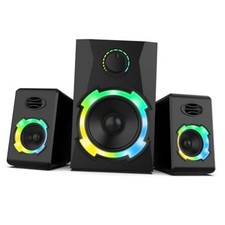 OROW Computer Speakers,40W PC Speakers with Subwoofer,Gaming Speakers Black picture