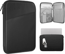 13.3-14 Inch Lightweight Laptop Sleeve with Pocket, Black for Your Device picture