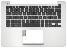 ASUS X302 X302LA X302UA P302 F302 R201L Palmrest with NORDIC Keyboard OEM Silver picture