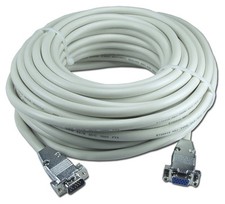 75ft Premium VGA HD15 Male to Female Tri-Shield Extension Assembled Cable picture