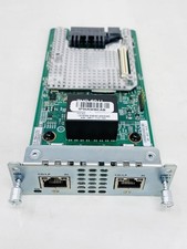 NIM-2MFT-T1/E1 CISCO 2 PORT WAN VOICE Module - USED PULL picture