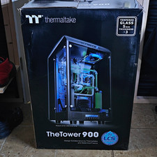 Thermaltake The Tower 900 ATX Full Tower Case Black Tempered Glass picture