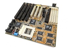 Untested ABIT AB-PR5 Motherboard Socket Socket 7 Motherboard ISA EDO Retro PCI picture